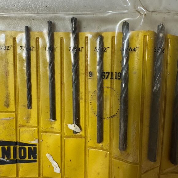 Vintage Companion Drill Set 14 Pc Replacement Tool DIY Building Wood High Speed - Picture 5 of 9